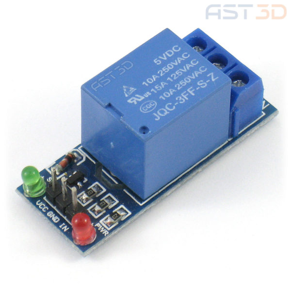 Модуль реле 1-канал (Arduino, электроника 3D принтеров и ЧПУ)