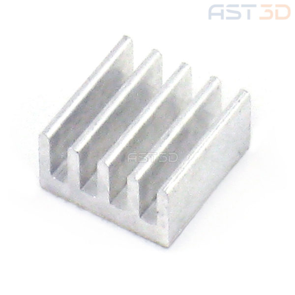 Радиатор алюминиевый 10х10 мм A4988 Drv8825 (контроллеры, чипы)