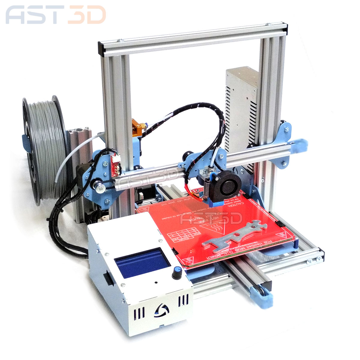 3D принтер Ender 3-UA PRO от AST3D Украина (металл, светло-синий, профиль s20)